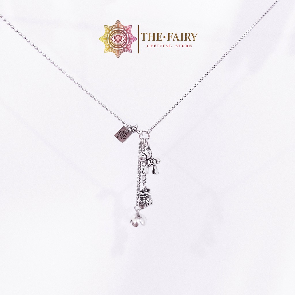 Dây chuyền bạc 925 The Fairy mặt ngựa gỗ xinh xắn [ DC11 ]