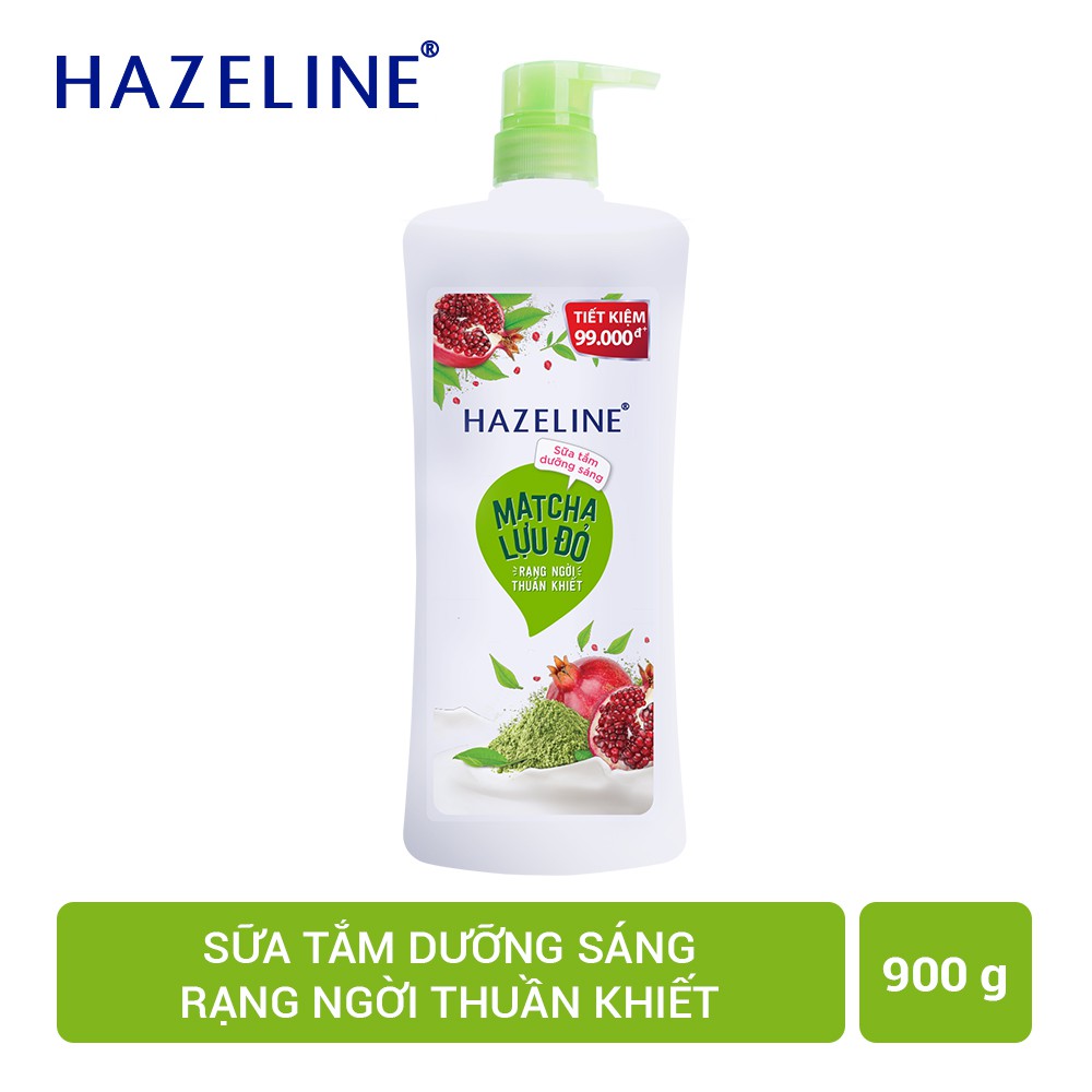 Sữa tắm dưỡng da Hazeline 900gr (Chai)