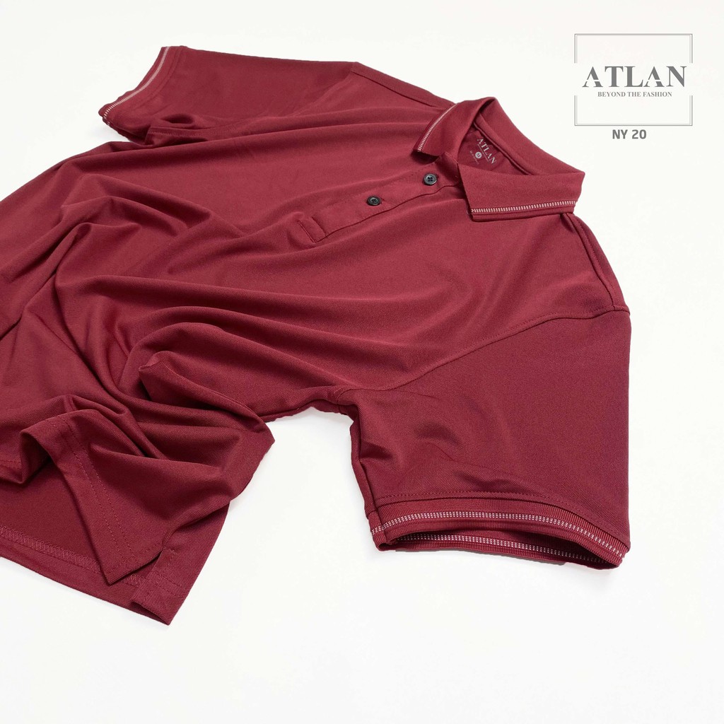 Áo Ngắn Tay Nam 💖 𝘍𝘳𝘦𝘦𝘴𝘩𝘪𝘱 💖  Áo Polo Đỏ Đô Bo Dệt Chéo Trắng -  NY20 | BigBuy360 - bigbuy360.vn