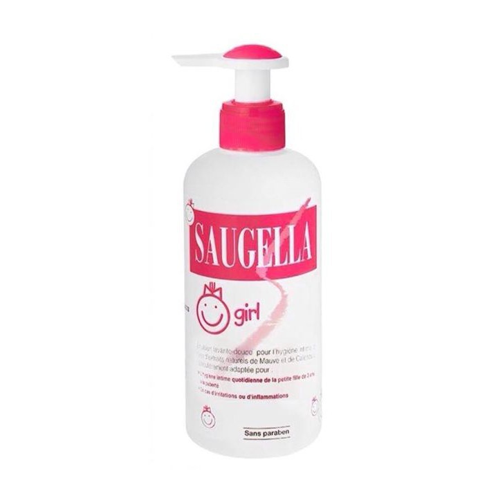 Saugella Girl - Dung Dịch Vệ Sinh Cho Bé Gái 200ml
