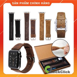 Dây da bò cho đồng hồ applewatch hàng cao cấp
