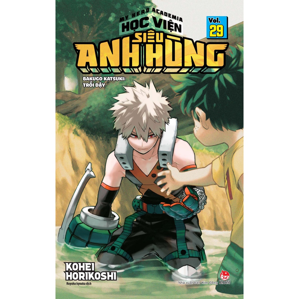Truyện tranh Học viện siêu anh hùng tập 29 - Bakugo Katsuki: Trỗi Dậy Tặng Kèm Bookmark Pro Hero