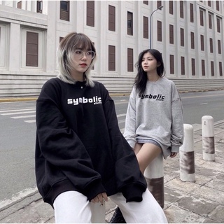 Áo sweater nỉ symbolic nhiều màu siêu xinh unisex
