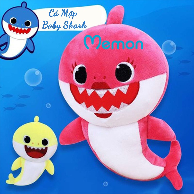 [Mã LIFEM1 giảm 50k đơn 99k] Cá Mập Baby Shark Cao Cấp Memon