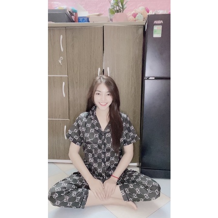 Set đồ ngủ ngắn tay Gucci Free siz | BigBuy360 - bigbuy360.vn