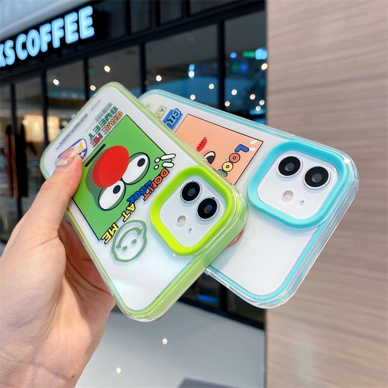 Ốp Điện Thoại TPU Mềm Trong Suốt In Hình Hoạt Hình Cho iPhone 13 12 11 Pro Max XS Max XR X 8 7 Plus