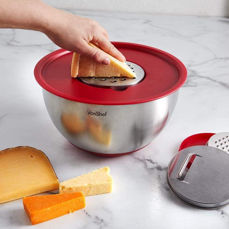 Set âu làm bếp đa năng VONSHEF chất liệu inox không gỉ [NHẬP ĐỨC] | Shopee  Việt Nam