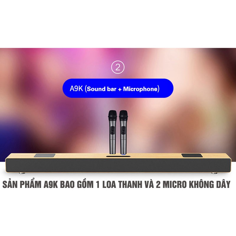 Loa soundbar hát karaoke A9K JY Audio