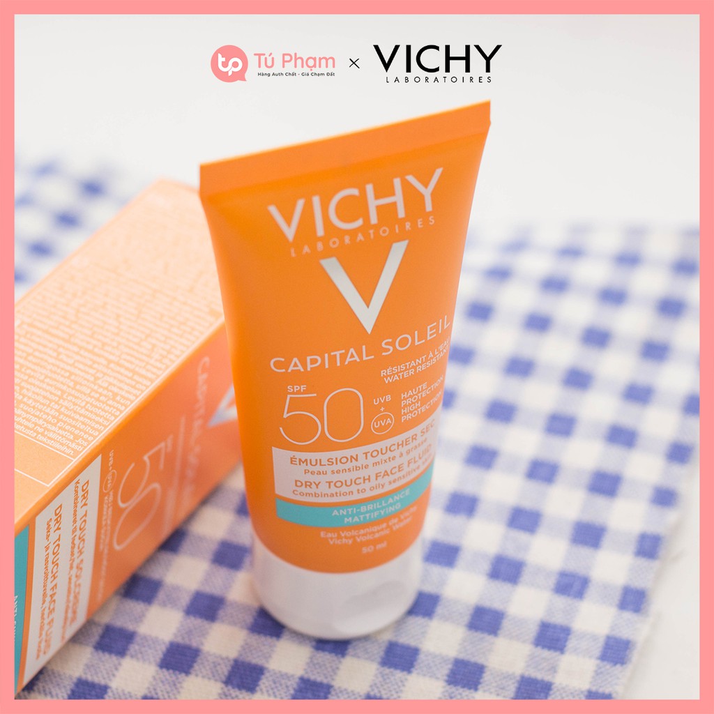 Kem Chống Nắng Vichy SPF 50 Ideal Soleil 50ml