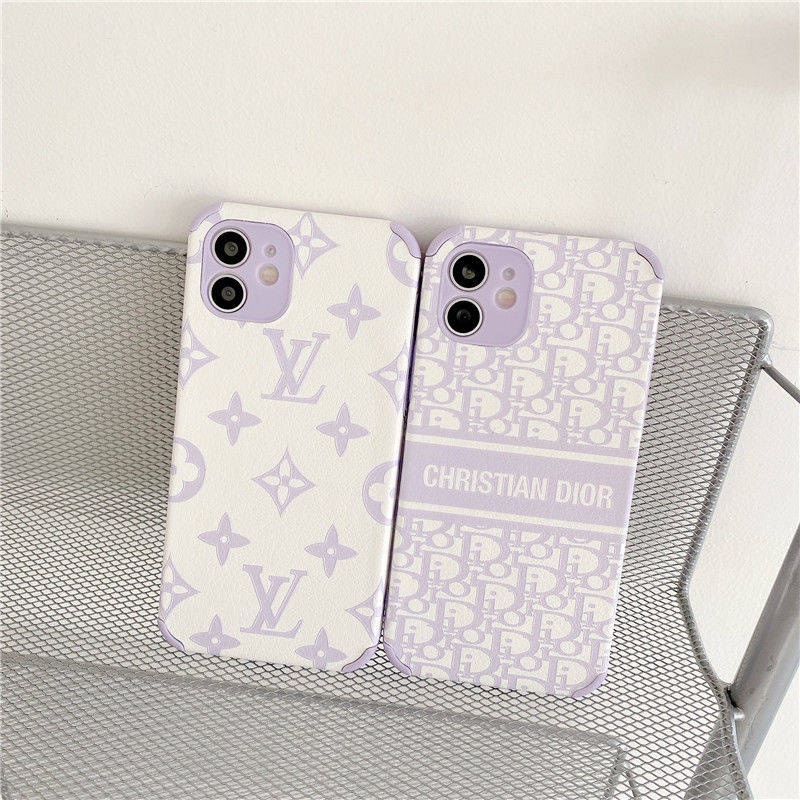 Ốp lưng Mickey iPhone、 LV tidal iPhone12 mobile phone case XS skin XR XSMAX Apple 6S 7P 8P anti-fall set 11Promax purple