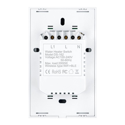 Công tắc cửa cuốn điều hòa/nóng lạnh 40A wifi Tuya/smartlife/Google home