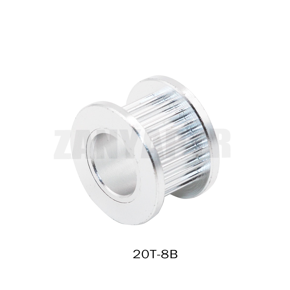 Dây Ròng Rọc Bằng Nhôm GT2 16T 20T Răng 3mm 5mm 8mm Cho Máy In 3D 6mm