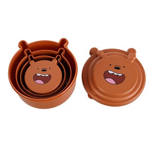 Hộp đựng thức ăn We Bare Bears 4 món