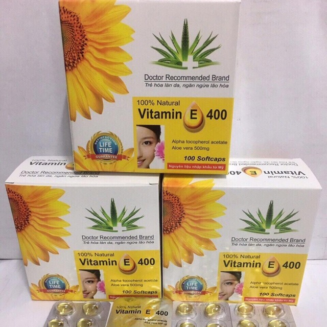 Combo 20h vitamin e 400