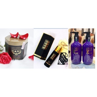 Combo dầu gội xả Keratin Platinum_Ủ Collagen complex NANO_Tinh dầu dưỡng tóc hương nước hoa Hair PerFume Macxi 60ml