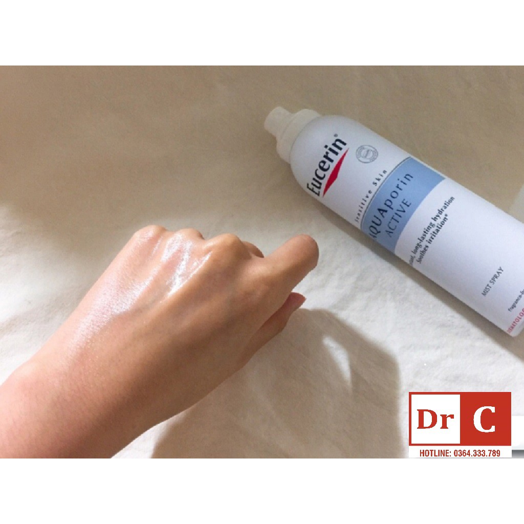 Xịt Khoáng ⚜️CHÍNH HÃNG⚜️ Xịt Khoáng Eucerin AQUAporin Active Dưỡng Ẩm Làm Dịu Da 150ml