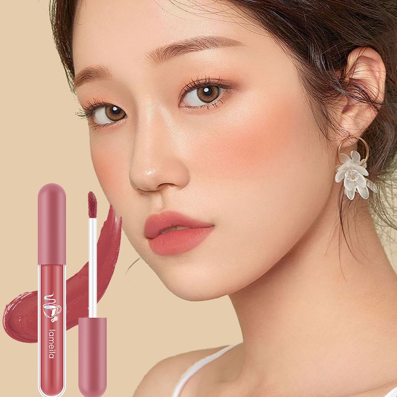 Son Bóng Dưỡng Ẩm Nhiều Màu Sắc Không Nhờn Lâu Trôi Chống Thấm Nước