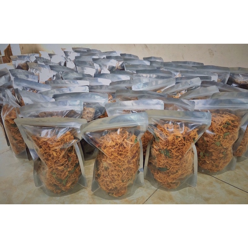 500g KHÔ GÀ XÉ CAY LÁ CHANH loại đặc biệt | BigBuy360 - bigbuy360.vn