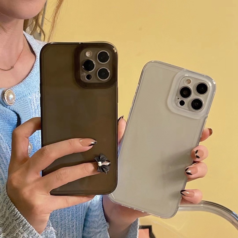 Ốp Điện Thoại Tpu Mềm Chống Sốc Có Khung Bảo Vệ Ống Kính Camera Đa Năng Cho compatible for Phone14 Pro Max 13 Pro Max 12 11 Pro Max X Xs Max Xr 8 7 Plus SE 20
