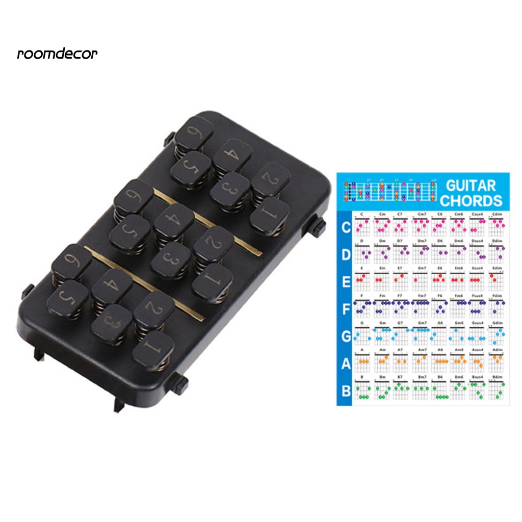 Dụng cụ hỗ trợ luyện tập đàn guitar bằng nhựa gọn nhẹ