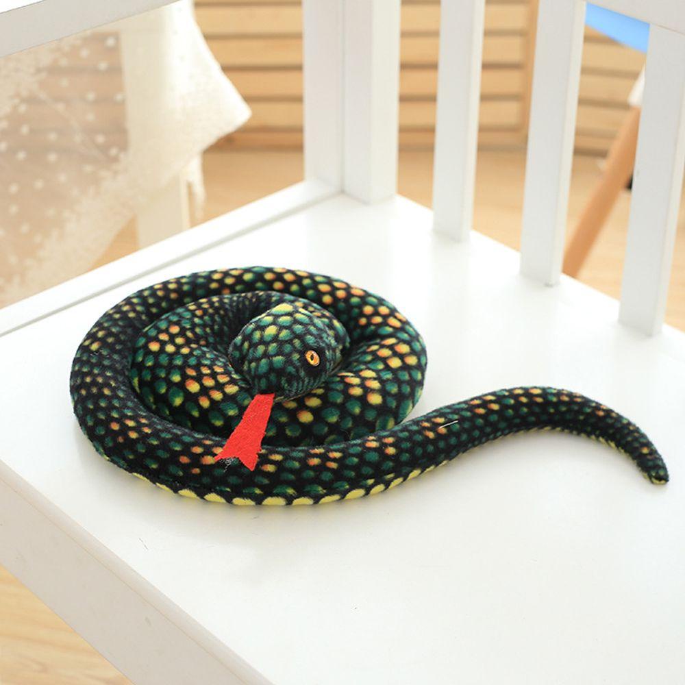 ANEMONE Thú Nhồi Bông Hình Con Rắn Mềm Mại Trang Trí Nhà Cửa