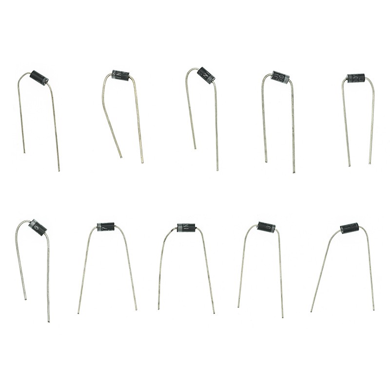 Set 200 Điốt Chỉnh Lưu 10Values x20 1N4001~1N4007 1N5817 1N5818 1N5819 Kèm Hộp Đựng