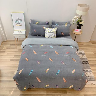 Bộ Chăn Ga Gối Nhung ( Ảnh shop tự chụp )