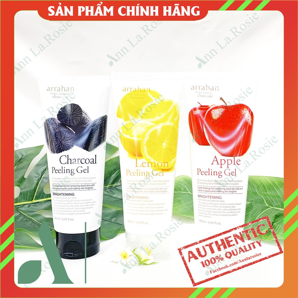 Tẩy Da Chết Thảo Dược Arrahan 180ml