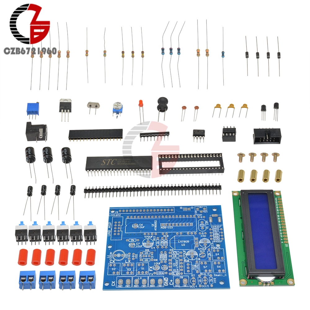 Offer Schematic ! Digital Secohmmeter Frequency Capacitance Inductance Meter CF Inductor Capacitor Tester Permittimeter DIY Kit | BigBuy360 - bigbuy360.vn