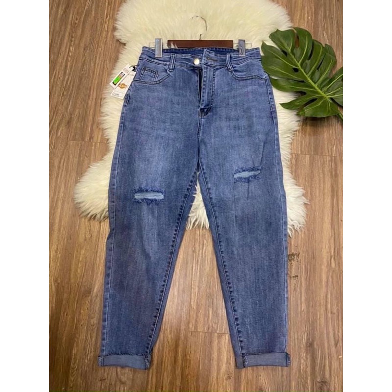 quần jeans bagy co giãn