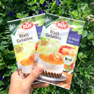 Gelatine lá hữu cơ ruf 20g