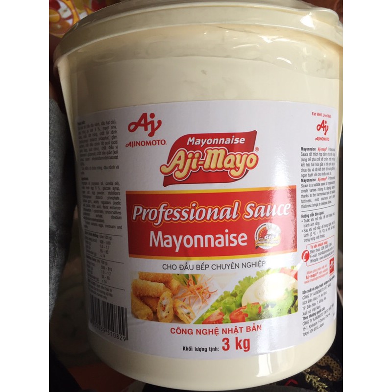 SỐT MAYONNAISE THÙNG 3kg Shopee Việt Nam