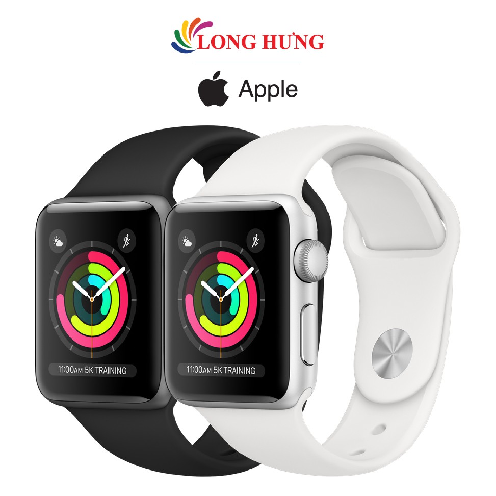 Đồng hồ thông minh Apple Watch Series 3 GPS Aluminum Case Sport Band - Hàng chính hãng