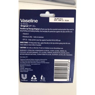 Son dưỡng môi Vaseline hàng xách tay Úc