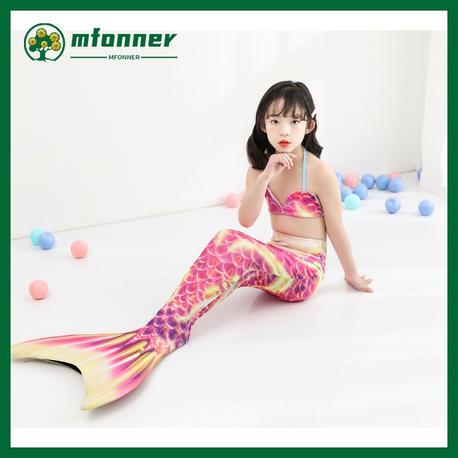 Bộ Bikini 2 Mảnh Nhiều Màu Sắc Cho Bé Gái 3-12 Tuổi