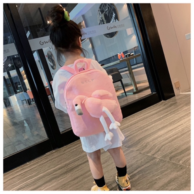 Balo mầm non cho bé balo vải trẻ em hình thú xinh xắn hàng Quảng Châu