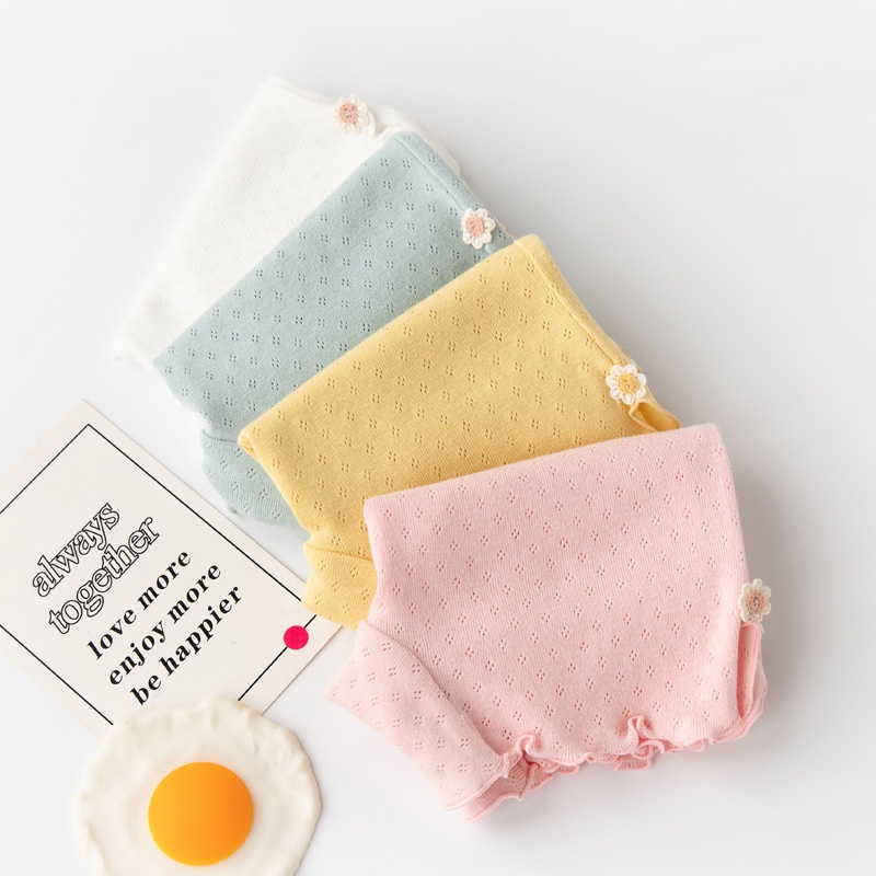 Quần Lót Mặc Trong Váy Chất Liệu cotton Hai Lớp Màu Kẹo Xinh Xắn Cho Bé Gái GYLTZ151