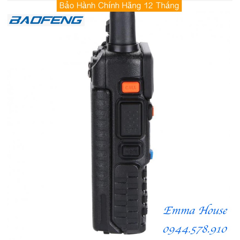 [Mã ELMS5 giảm 7% đơn 300K] [Bản Tiếng Anh] Bộ đàm Baofeng UV-5R FM 100-240V Walkie Talkie có đèn LED