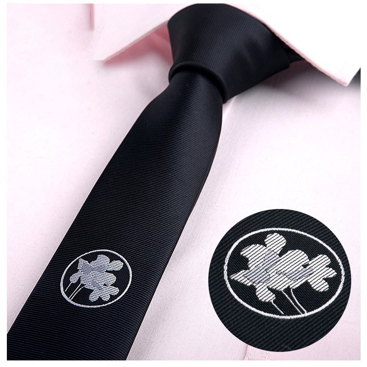 Cravat Nam bản nhỏ 5cm cao cấp phong cách Hàn Quốc, Cà vạt chú rể, Calavat nghệ sĩ, MC, Cavat công sở, dự tiệc CV-5016