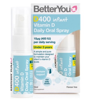 Vitamin D3 dạng xịt Dlux infant Better You 15ml Anh Quốc