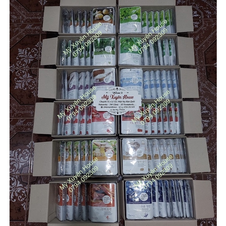 Mặt nạ natureby hàn quốc chính hãng 10 miếng