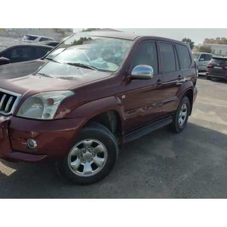 1 chiếc logo chụp mâm, ốp lazang bánh xe ô tô Toyota Land Cruiser Prado đời từ 2002 đến 2009