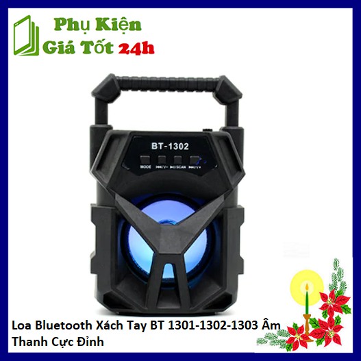 Loa Bluetooth Xách Tay Âm Thanh Cực Đỉnh 1301-1302-1303