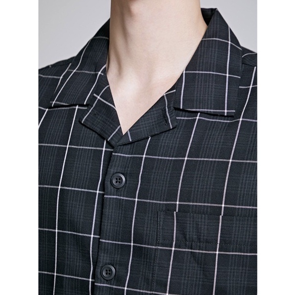 Áo sơ mi SPAO cổ Danton 100% cotton nhập chính hãng Hàn Quốc