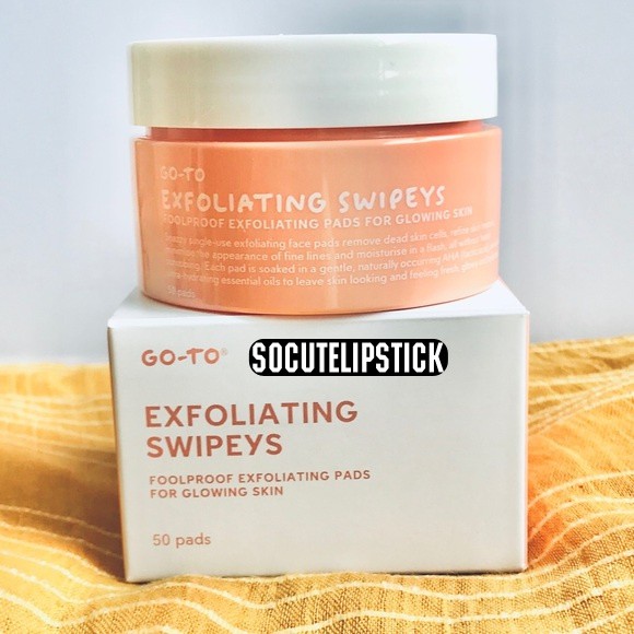 Miếng tẩy da chết Go to Skincare Exfoliating Swipeys Go-to