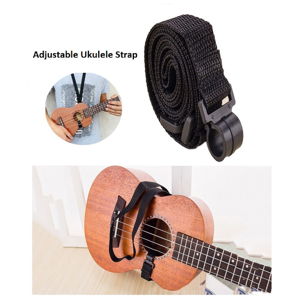 Dây đeo Ukulele Móc thùng đàn - không cần khoan đục lỗ - móc chữ J