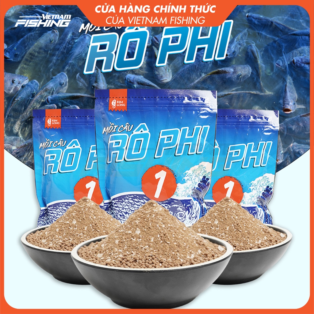 Mồi Câu Rô Phi Kim Long Số 1 - Vietnam Fishing