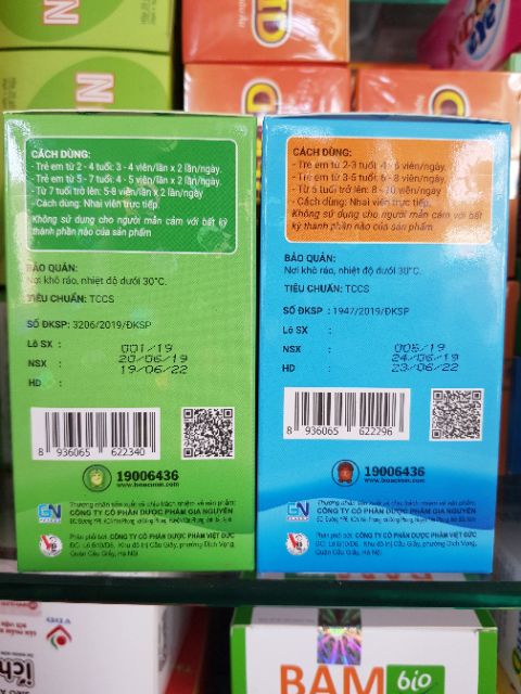 Viên nhai bioacimin chew ăn ngon và hỗ trợ táo bón bio acimin