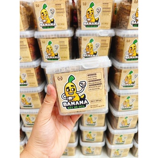 CHUỐI SẤY DỪA MÈ ĐEN 500gr