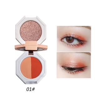 Phấn Mắt Kiêm Má Hồng 2 Tầng Vân Đá Hojo